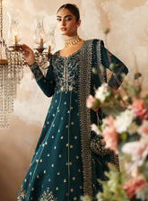 Shehrnaaz By Gulaal Embroidered Raw Silk 3 Piece Unstitched Suit GL24SR GL-SD-24-04 MAHIRI